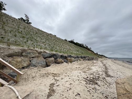 Bluff Stairs and Revetment